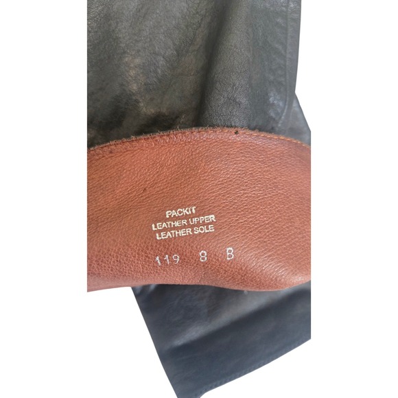 Steve Madden Packit Women's Leather Knee High Black High-Heeled Boots Size 8M - Picture 6 of 7